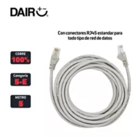 DAIRU Cable Utp Patch Cord Categoria 5E x 5 mts