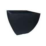 Matera Plástica Cuadrada 43x36x43cm Negro