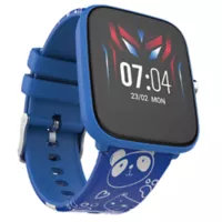 Multitech Reloj Inteligente MTWKDS1A Negro Pulso Azul/Blanco