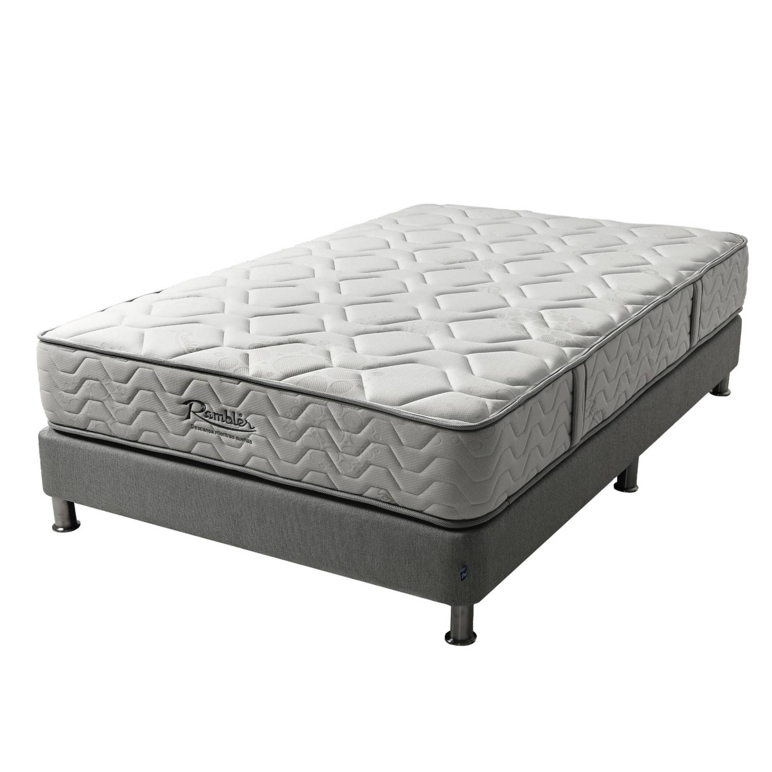 Colchón Emma Hybrid Premium, Individual 100x190, Memory Foam & Resortes Emma  Hybrid Premium