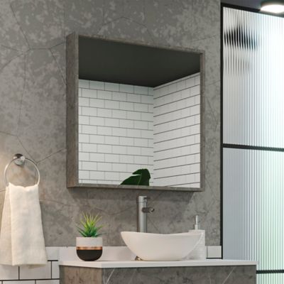 Tipos de muebles con espejo para baño - Homecenter