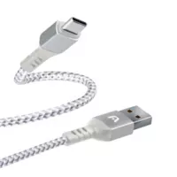 Argom Tech Cable Flexible Tipo C a Usb Blanco