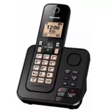 Teléfono Panasonic inalámbrico KX-TGC360 Negro