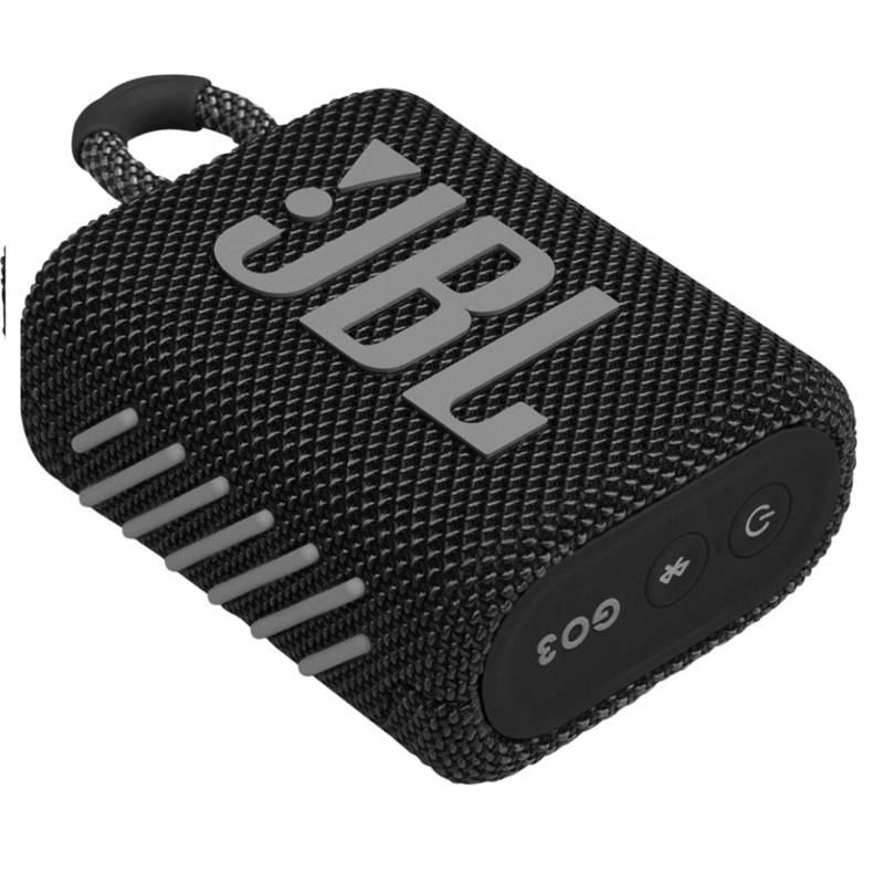 Altavoz Bluetooth JBL GO 3 de 4.2 vatios - Negro - Paraguay