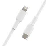 Cable USB C a Lightning 1Mt Blanco