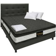 Combo Colchon 120 X 190 Michigan Dream + Base Cama Azul +