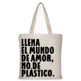 Bolsa Ecológica Diseño Más Amor Menos Plástico