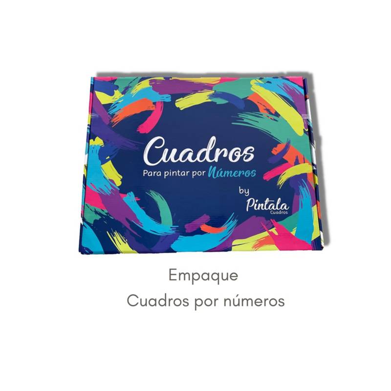 León de frente - Kit de Pinturas por Números Paint by numbers – Pintala  Cuadros