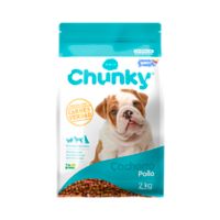 Alimento Seco Para Perro Chunky Cachorros Nuggets De Pollo 2kg
