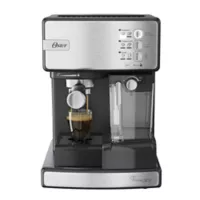 Oster Cafetera de Espresso Automática 15 Bares BVSTEM6603SS Plata