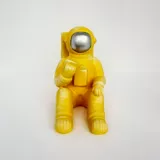 Astronauta Yellow 17x9x18 cm Poliresina