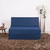 Sofa Cama Corea Azul 100cm