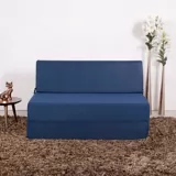 Sofa Cama Corea Azul 120cm