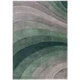 Tapete de Área Gris / Verde Tidal 160 X 230 cm
