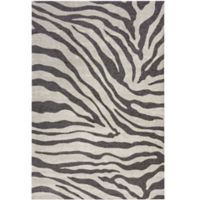 Tapete de Área Carbón Wilder Zebra 120 X 170 cm