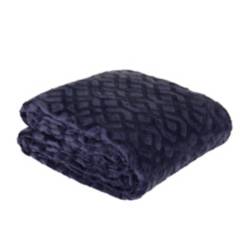undefined - Cobija Flannel Fleece Soft 180x220cm 250g Azul