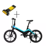 Bicicleta Electrica Onebot S9 R20 6V Disco Mecánico 28Km/h + Candado Azul