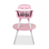 Silla Comedor Baby Desk 3 en 1 Pink