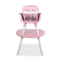 Bebesit Silla Comedor Baby Desk 3 en 1 Pink