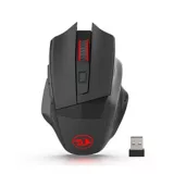 Mouse Inalámbrico Tipo Gaming Rojo