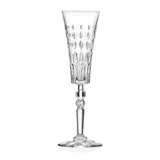 Set De 6 Copa Champagne En Cristal Rcr Marilyn 17 Cl