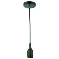 Lámpara Colgante Vintage 1 X E27 Negro Blister