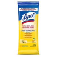 Paños Húmedos Desinfectantes Lysol Citrus x72 Unidades