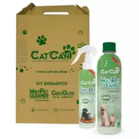 Kit Enzimático Para Mascotas Cleaner + Cero Olor Cat Can
