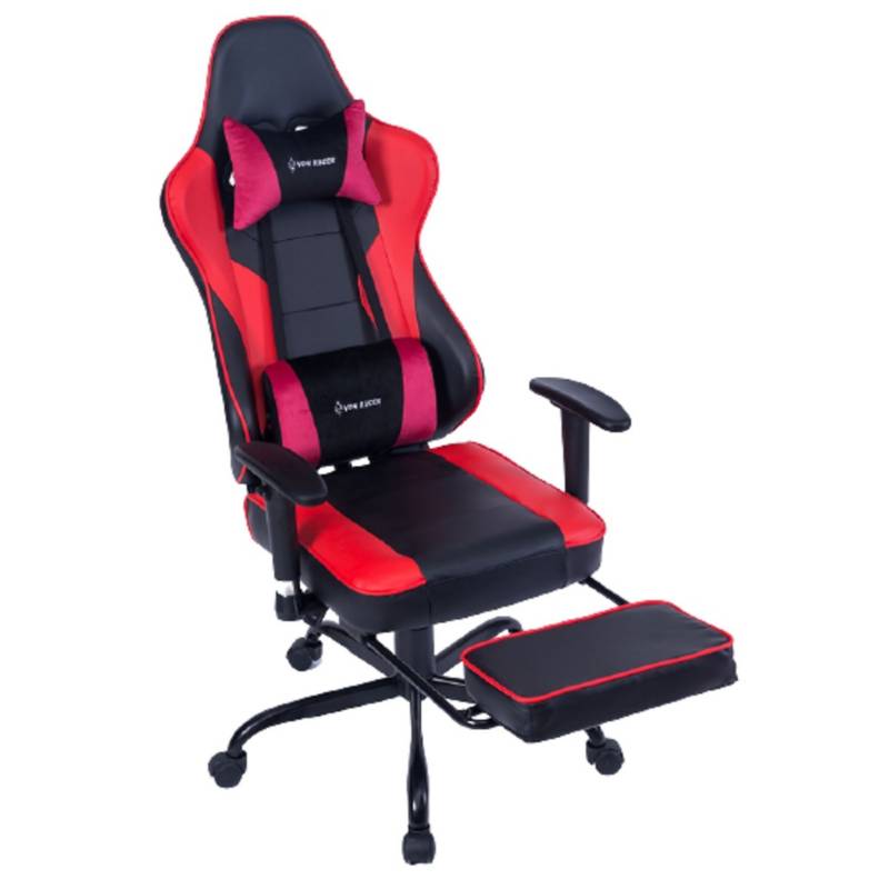 Silla Gamer Gaming Ergonomica Reclinable Reposa Pies