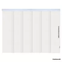 Panel Oriental Decolines Blanco A La Medida Ancho Entre 470.5-490  Cm Alto Entre  280.5-300 Cm