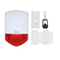 Kit Seguridad Inteligente Alarma +Sensores+ Sirena