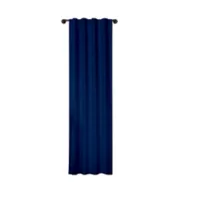 Cortina Lino Visillo Azul Turq Oscuro 140x220 Cm