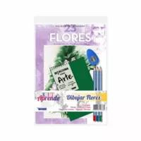Kit Aprende - Dibujar Flores - 7 Piezas