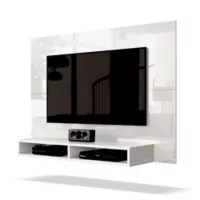 Panel TV Tunez 86X120X22 Blanco