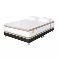 Combo Colchón Honey Pillow Semidoble 120X190X29 + Base Dividida + 1 Almohada
