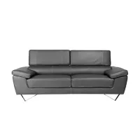 Sofa 2 Puestos Trentino Negro