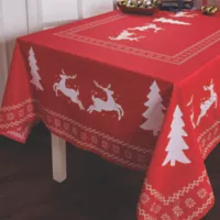Mantel Rectangular Dulce Navidad 6 Puestos con diseño