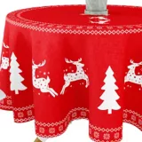 Mantel Redondo Dulce Navidad con Diseño
