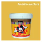 Pintura para Interior Deluxe Amarillo Aventura Disney 1/4 Galón