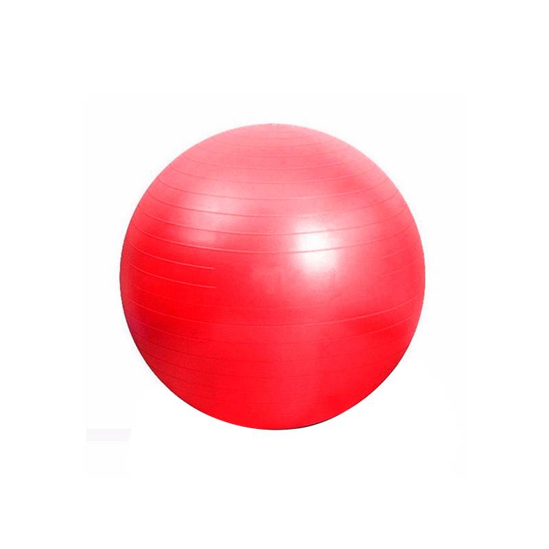 Balón Pilates Terapia Yoga Pelota Gym Ball 65 Cm Abdominales Color Rojo
