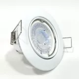 Spot Dirigible LED GU10 6W Luz Fría Blanca Set X 30Unds