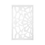 Cuadro Mandala 30x1.2x50cms Blanco