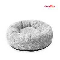 Cama Para Mascota Donut Gris Guamba 60cm