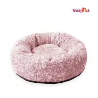 Cama Para Mascota Donut Rosa Guamba 90cm