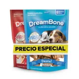 Snack Perro Perro Dental Sticks x8und Pollo x8und Dreambone
