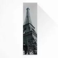 Cuadro Vidrio Torre Eiffel 28x110 cm