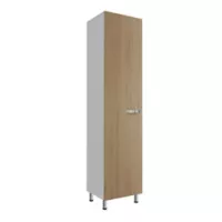 Mueble Aseo Clint 180x42.2x37cm Rovere Blanco Just Home Collection