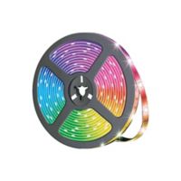 Kit Blíster Cinta Led RGB 5 M Control Adaptador