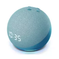 Echo Altavoz inteligente Alexa echo dot 4ta generación color azul con reloj