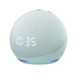 Echo Dot 4Ta Gen Altavoz Inteligente Alexa Y Reloj Blanco